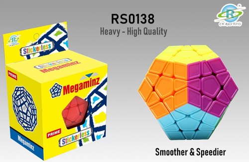 Stickerless Puzzle Cube Toy, Feature : Heavy-High Quailty