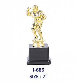 Body Builder Trophy (Single Size)