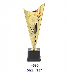 Fiber Trophy (Double Tone) (Single Size)