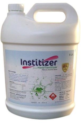 Institizer hand sanitizer, Packaging Size : 5 Litre