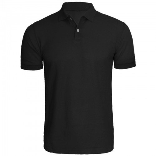 Plain Men Collar T Shirt, Size :  XL, XXL