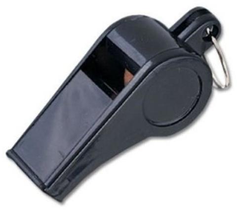Plastic Safety Whistle, Size : 3 inch