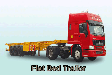 Industrial Flat Bed Trailer, Length : 9-12 meter