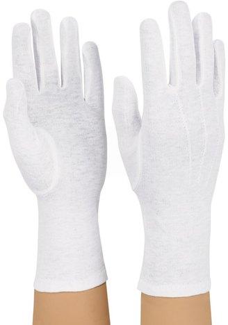 Cotton Hand Glove, Color : White