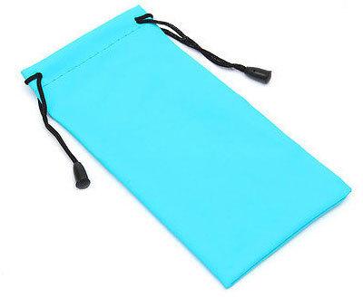Cotton Straw String Bag, Color : Sky Blue