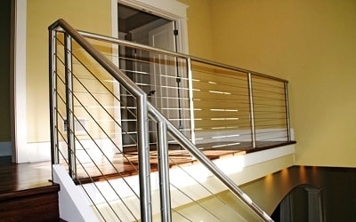 stainless steel railing, for Staircase Use at Rs 850 / Foot in ...