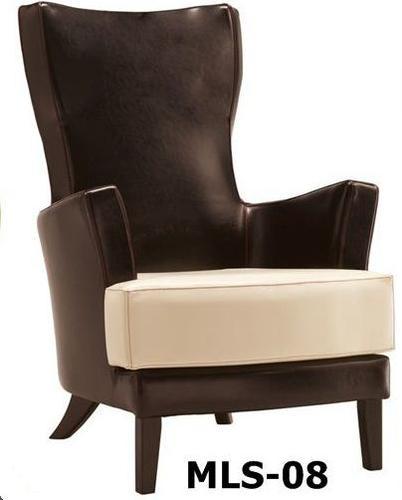  Wood Restaurant Sofa Chair, Seat Material : Foam
