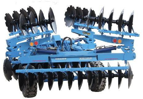 Metal Hydraulic Foldable Disc Harrow, for Agriculture, Feature : Corrosion Resistance, Durable, Fine Finishing