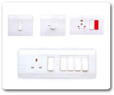 MK Electrical Switches, Color : White
