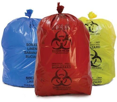 Bio-hazard Garbage bag, Feature : Biodegradable