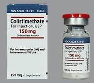 ELISTIN FORTE colistimethate sodium injection, Packaging Type : Vial