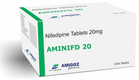AMINFD Nifedipine Tablets