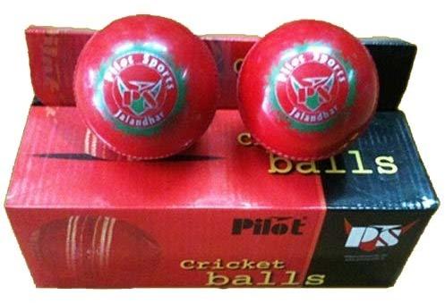 Cricket ball, Color : Red white