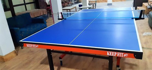 KEEPFIT Table Tennis Table, Color : Blue