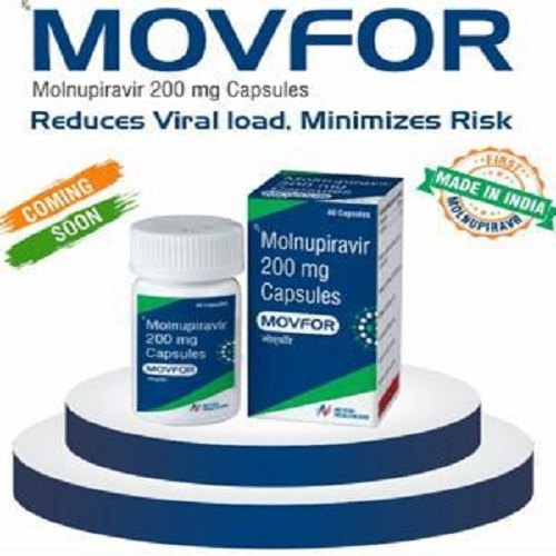 Movfor Molnupiravir, Packaging Size : 40 Capsule