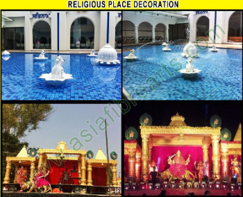 Religious Place Decoration Work manufacturers exporters in i
