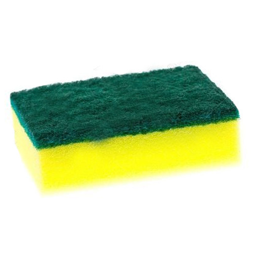 Rectangular Polyester Fiber Nylon Scrub Sponge