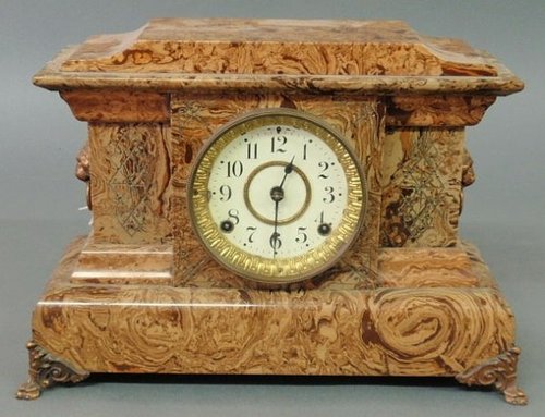 Antique Marble Table Clock