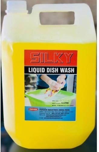 Silky Liquid Dish Wash, Packaging Type : Plastic Can