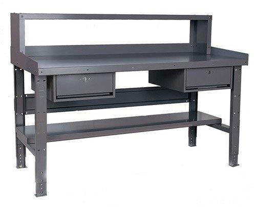 Aluminium Alloy Laboratory Desk, Color : Grey