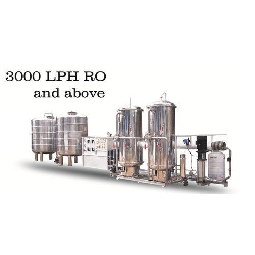 3000 LPH SS RO Plant, for Water Purifiers
