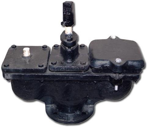 HARI Cast Iron Air Valve, Color : Black