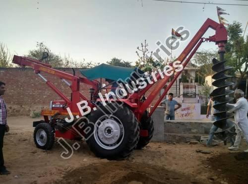 Tractor Mounted Pit Making Machine