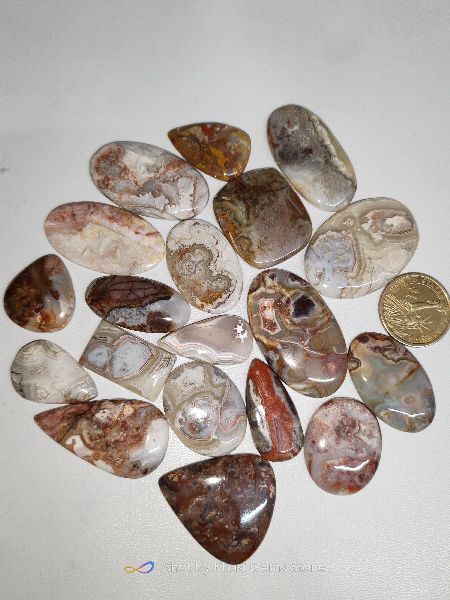 Crazy Lace Agate Gemstone, for Jewellery, Feature : Colorful Pattern, Durable