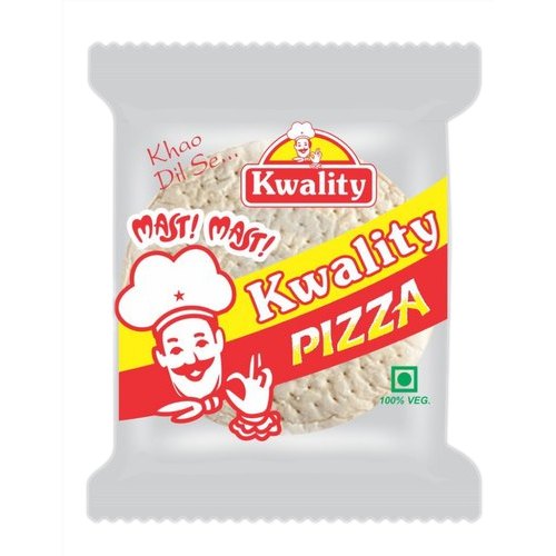 Kwality 200 g Pizza Bread Base, Packaging Type : Packet