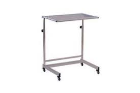 Stainless steel Mayo Trolley, Shape : Rectangular