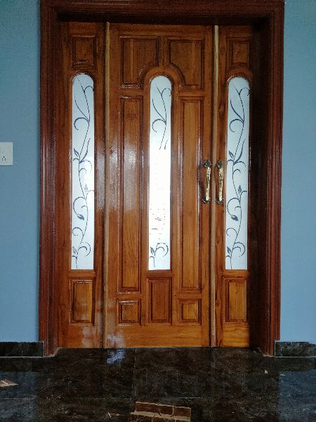 Rectangular Indian Teak Wood Ply Door, for Making Furniture, Feature : Quality Tested