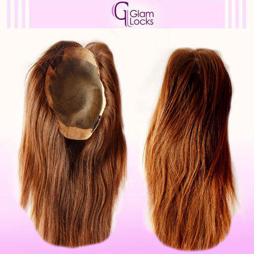 Glam Locks Hair Wigs, Color : Brown