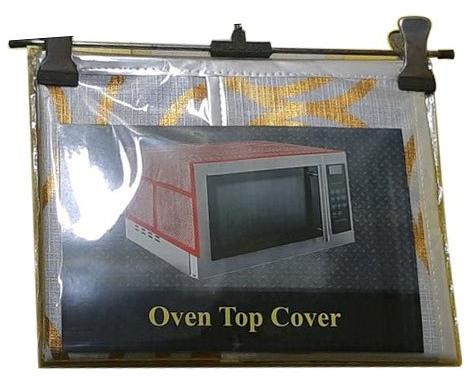 Printed Plastic Oven Top Cover, Shape : Rectangular