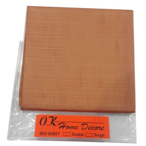 Waterproof Plastic Bed Sheet, Color : Brown