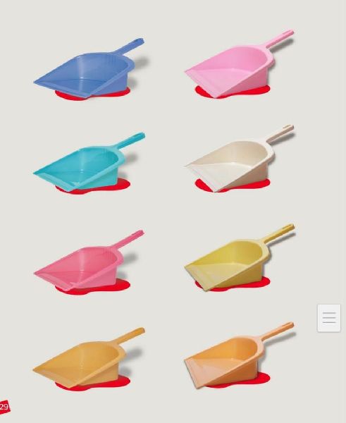Dreamz plastic dust pan, for Home, Color : Multicolor