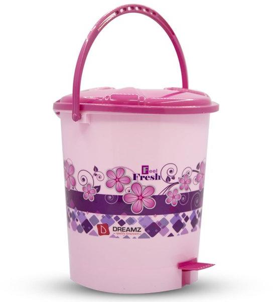 dreamz-round-platic-printed-pedal-dustbin-size-9-feature-durable