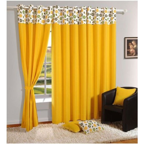 Cotton Bedroom Window Curtain, for Good Quality, Attractive Pattern, Pattern : Printed