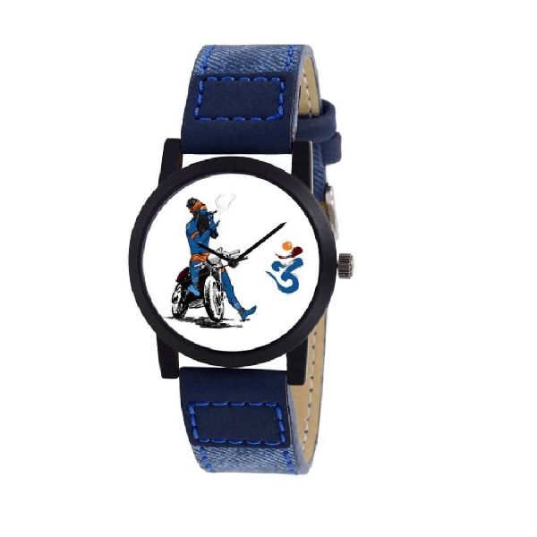 Mahadev On Bullet Wrist Watch - M77