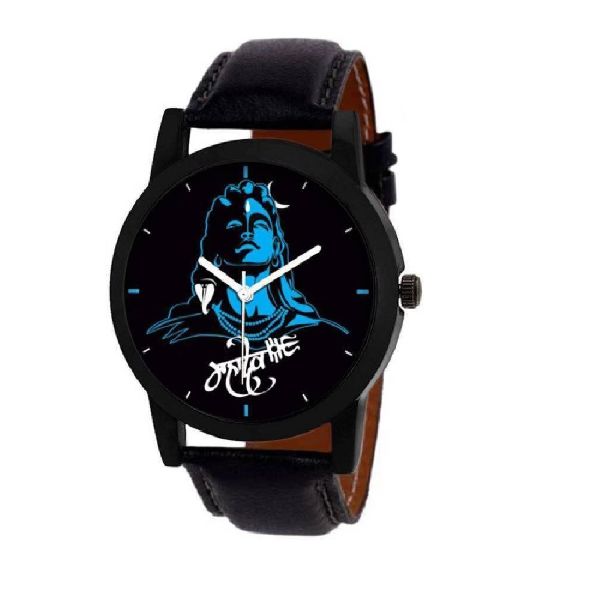 Mahadev Shiv Blue Watch  -  M75