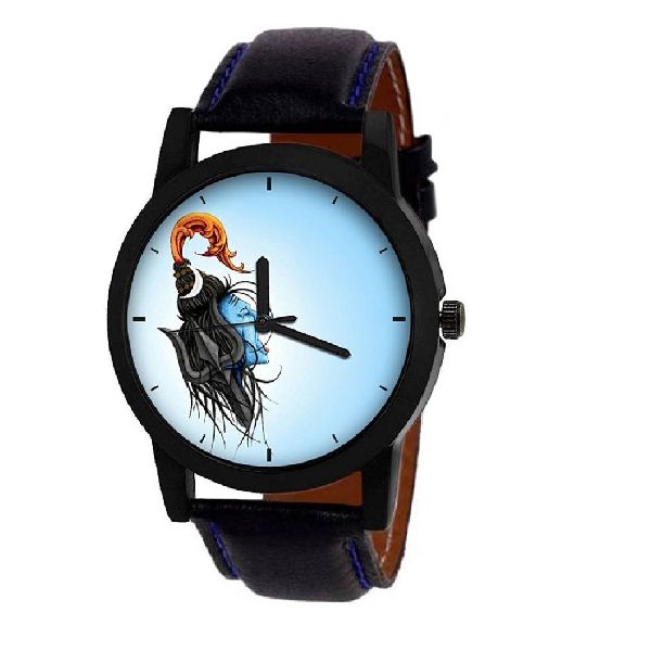 Mahadev Sky Open Face Dial Wrist Watch  -  M76