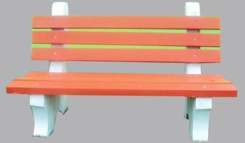 RCC Bench without Armrest, for Garden, Length : 5feet