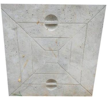 Rectangular RCC Manhole Cover, for Construction, Public Use, Color : Grey