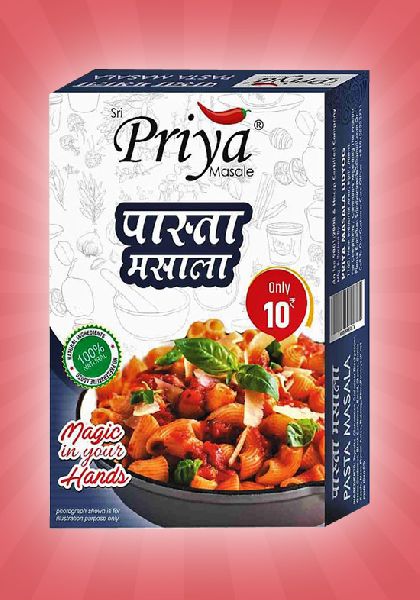 Sri Priya Blended Pasta Masala Powder, Packaging Type : Plastic Packet