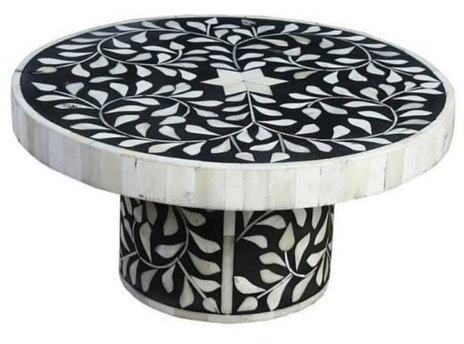 Bone Inlay Table, Feature : Durable