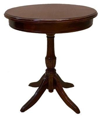 Polished Wooden Round Table, for Restaurant, Specialities : Scratch Proof, Perfect Shape, Fine Finishing