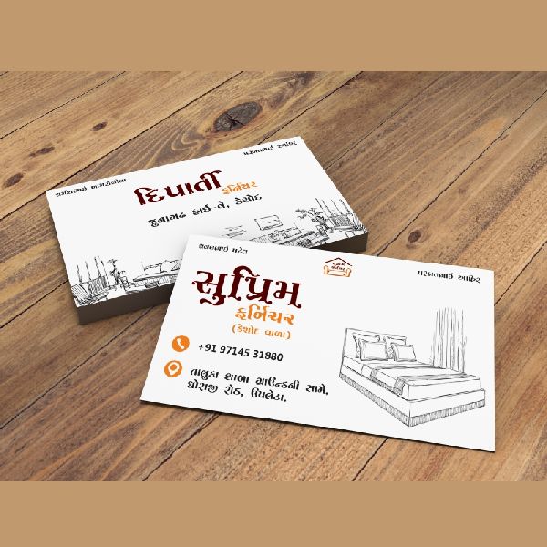 business card designing services