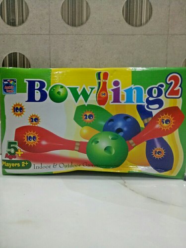 Friends Plastic Bowling Game, Color : Assorted