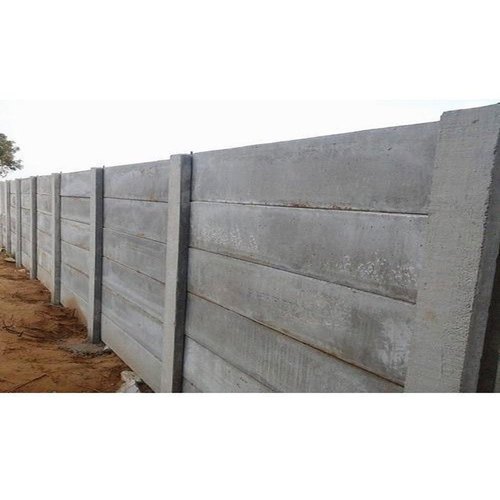 Polished Grey RCC Compound Wall, for Boundaries, Feature : Accurate Dimension, Durable