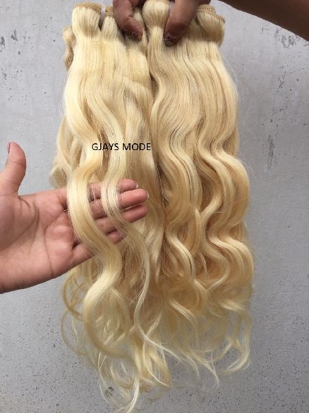 Blonde Wavy Hair Extensions