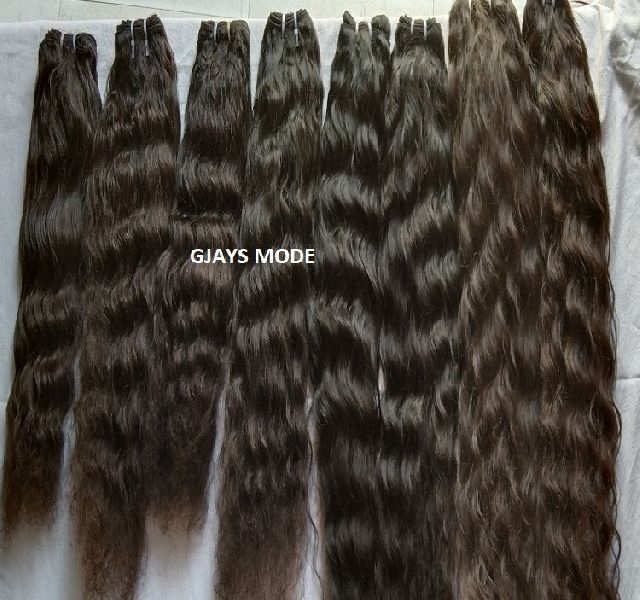 Indian Deep Wave Hair Extensions, for Parlour, Personal, Length : 8-32 Inch